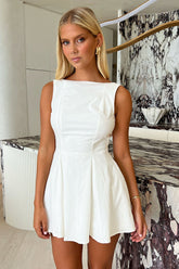 Arora Dress - White